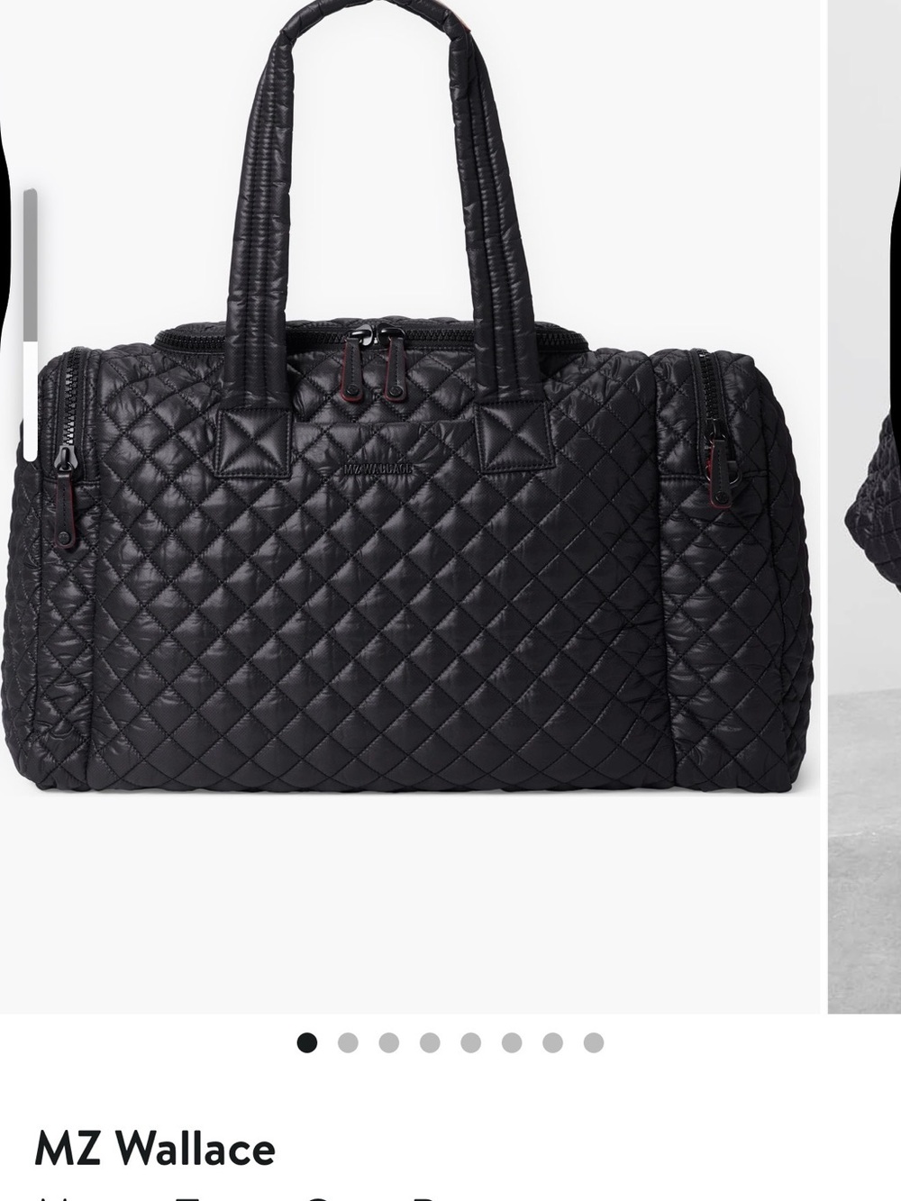 Mz Wallace metro team Quilted Duffel Bag